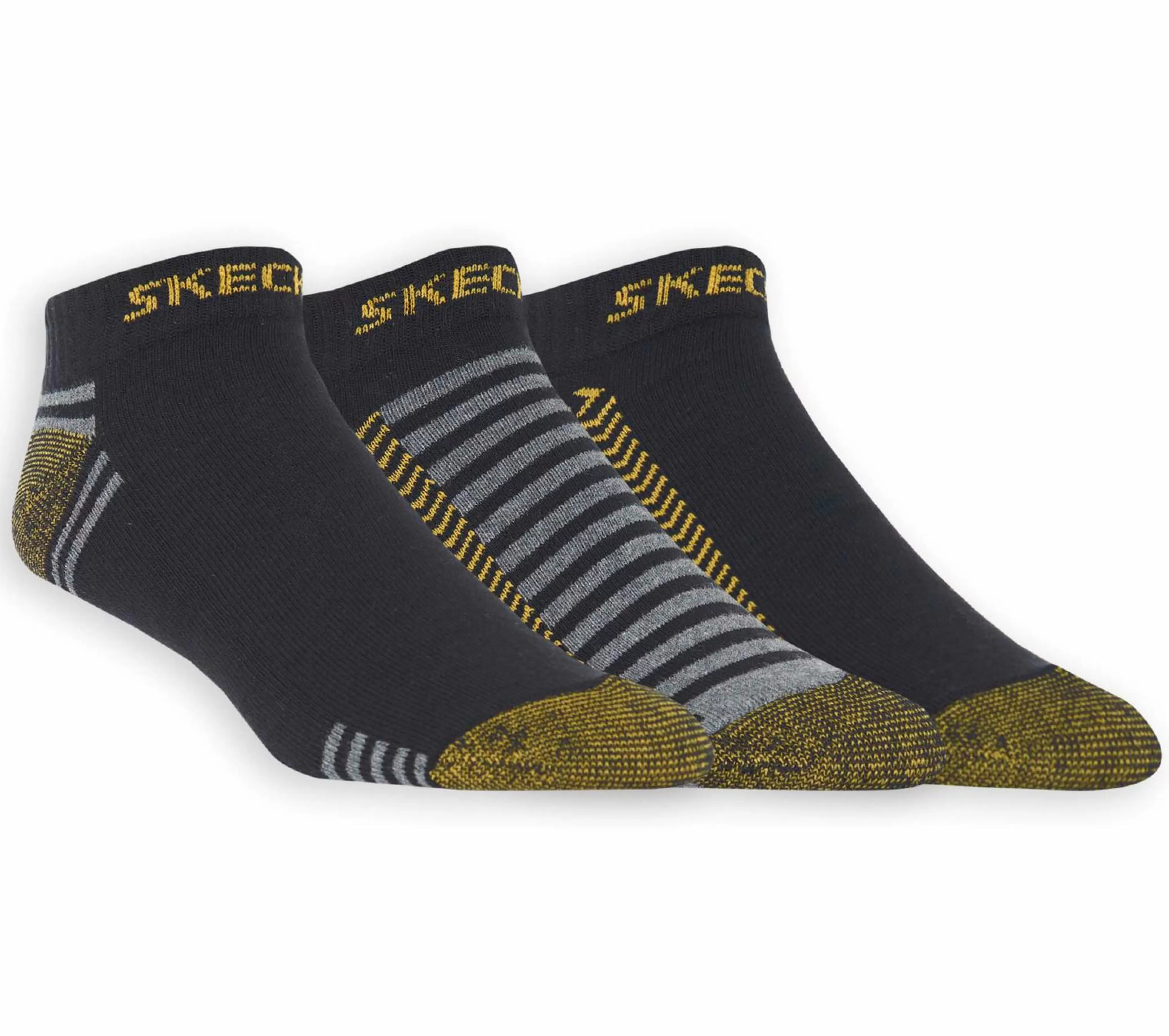 3 Pack Low Cut Terry Trainer Work Socks*SKECHERS Cheap