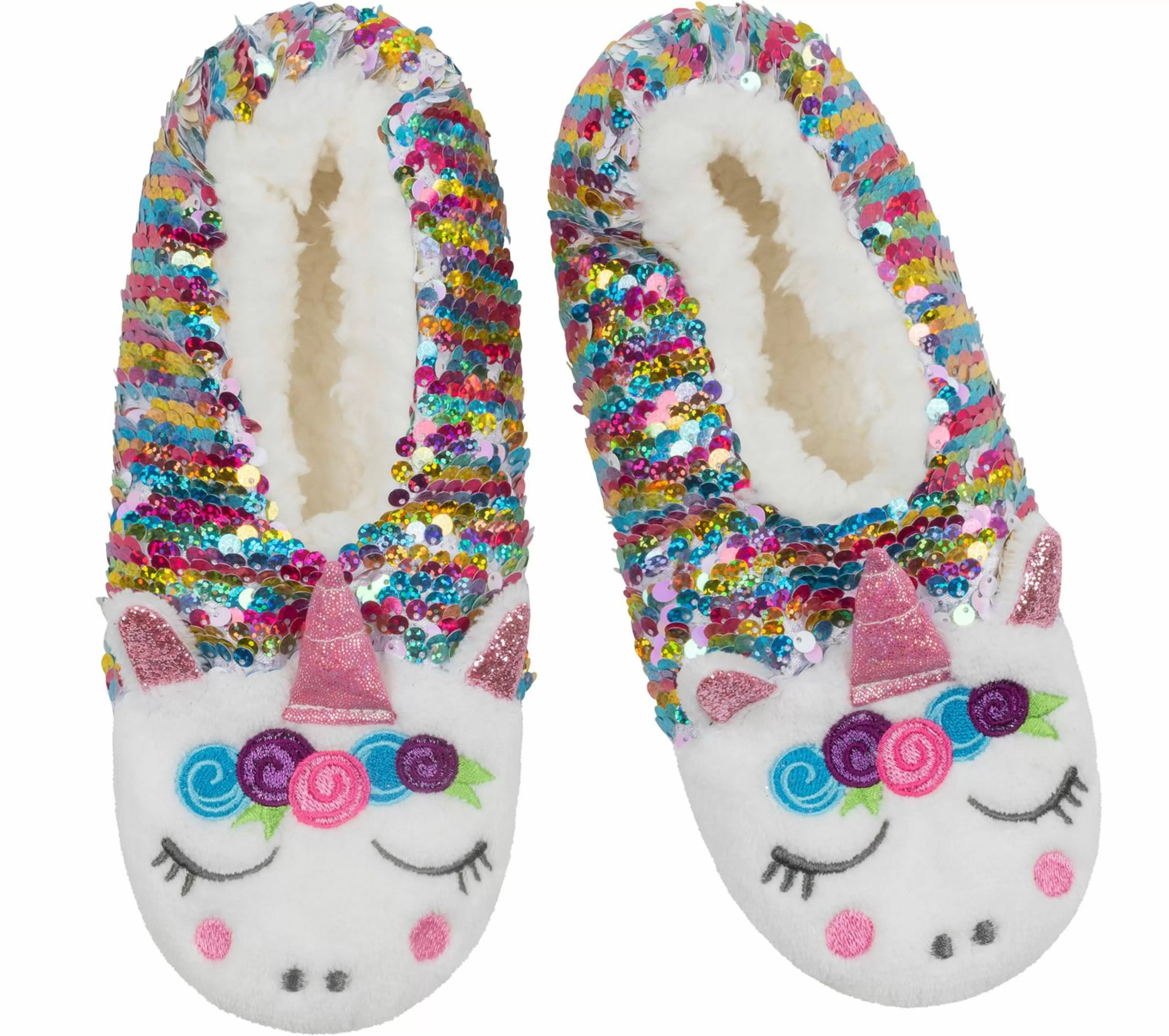 Flip Sequin Unicorn Slipper Socks - 1 Pack*SKECHERS Hot