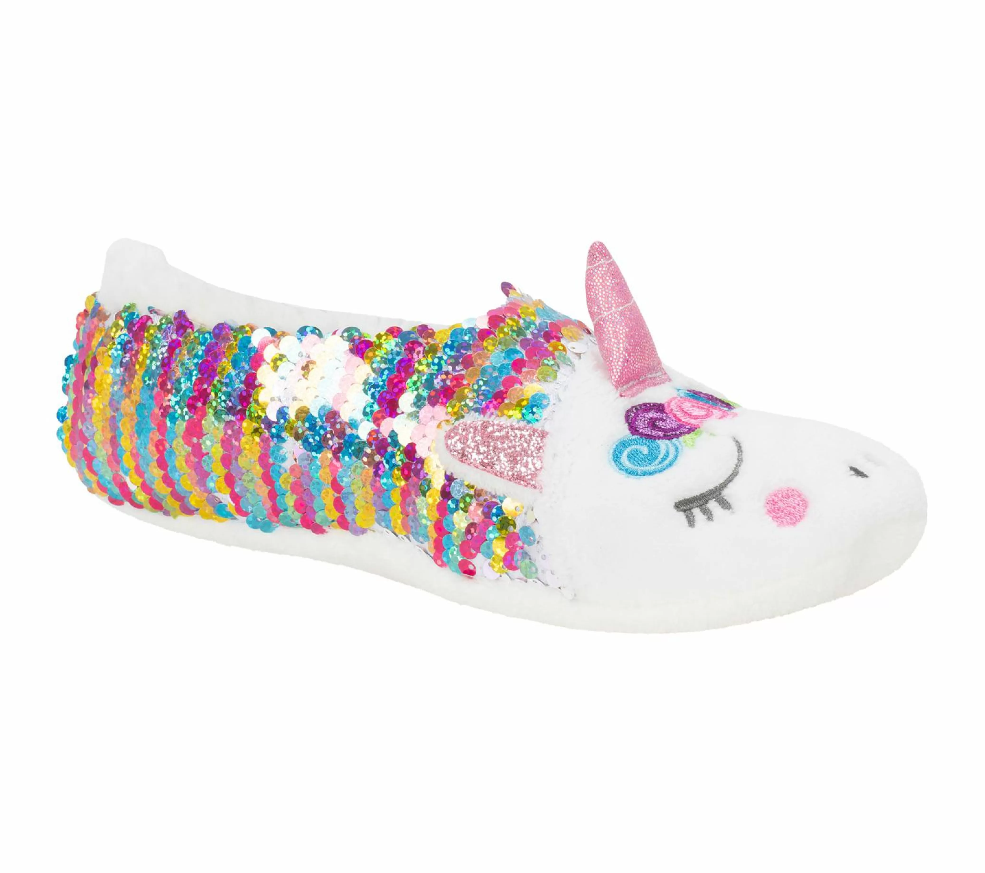 Flip Sequin Unicorn Slipper Socks - 1 Pack*SKECHERS Hot